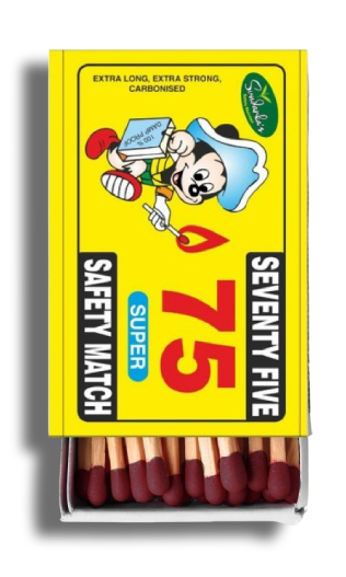 Sundarka Seventy Five Super Matchbox